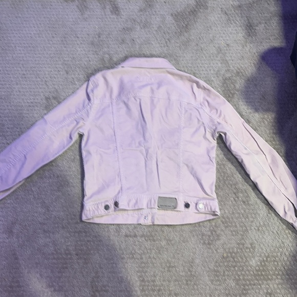 Pink Calvin Klein corduroy jacket - Picture 3 of 4